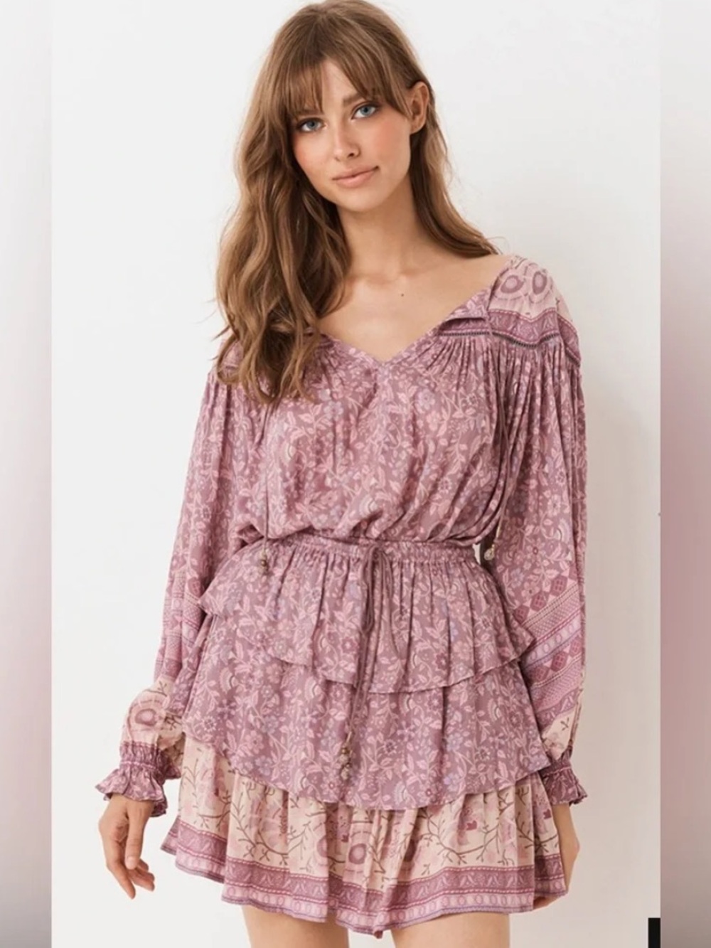 SPELL Dahlia Blouse & Mini Skirt SET